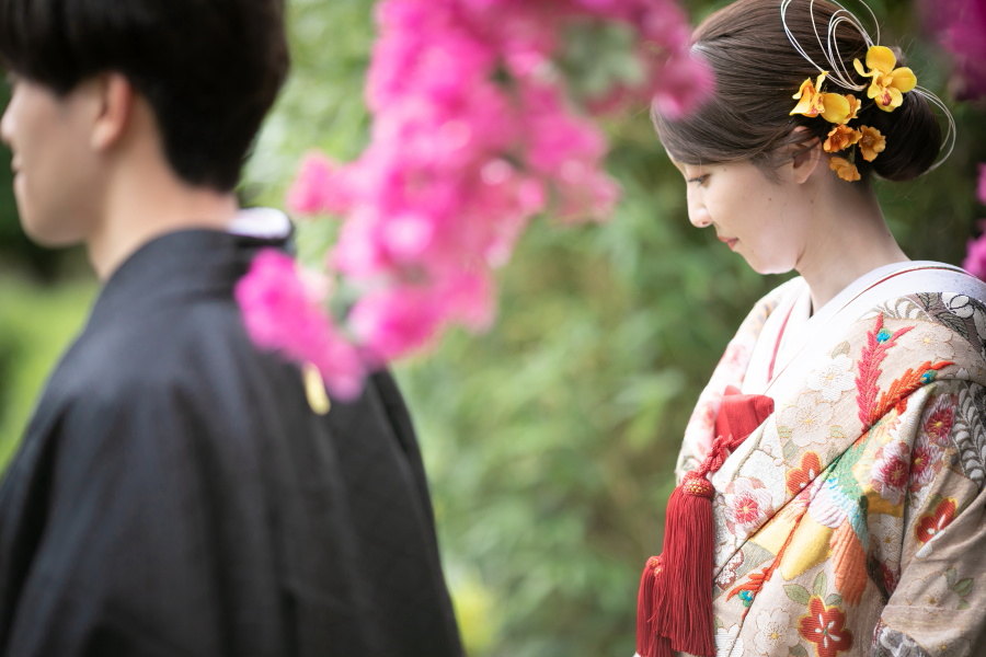 むら咲むらで和装