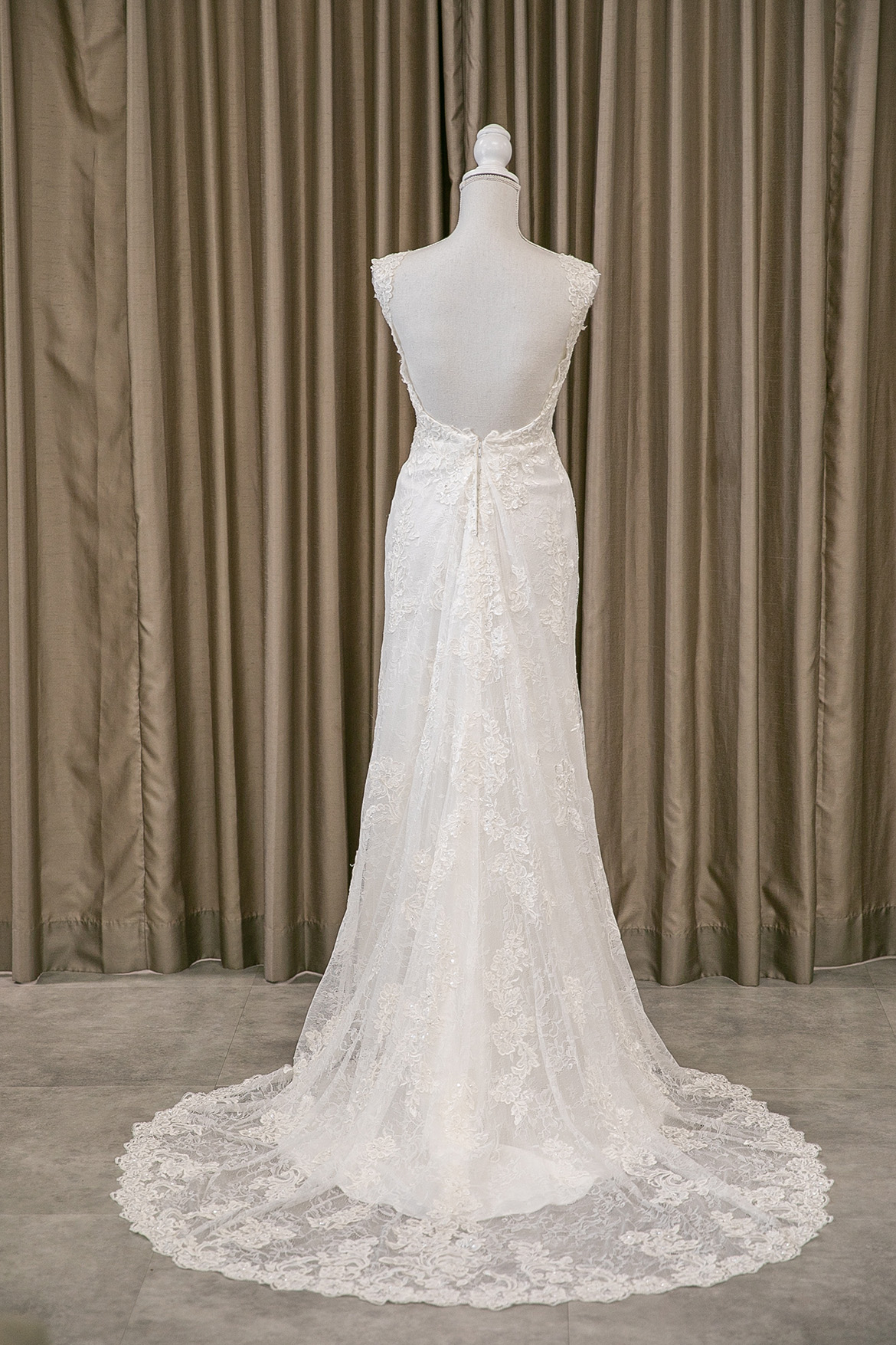 マーメードドレス正面