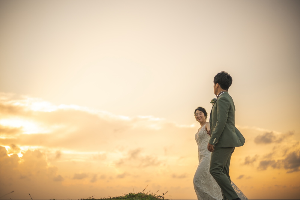 サンセットフォトウエディング