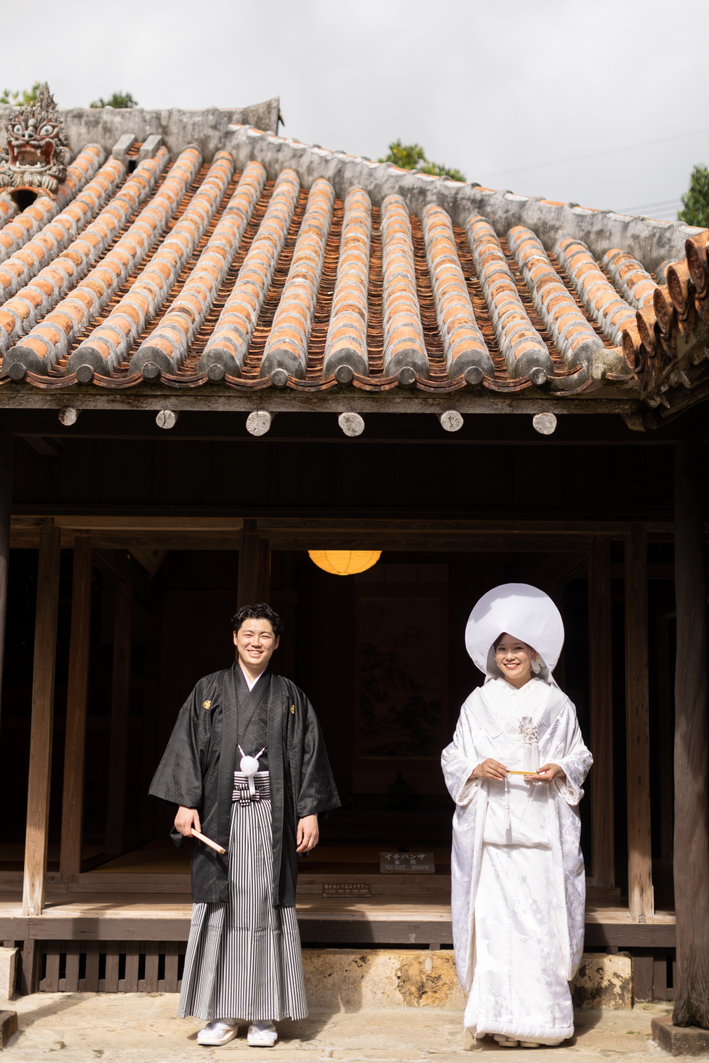 白無垢の綿帽子