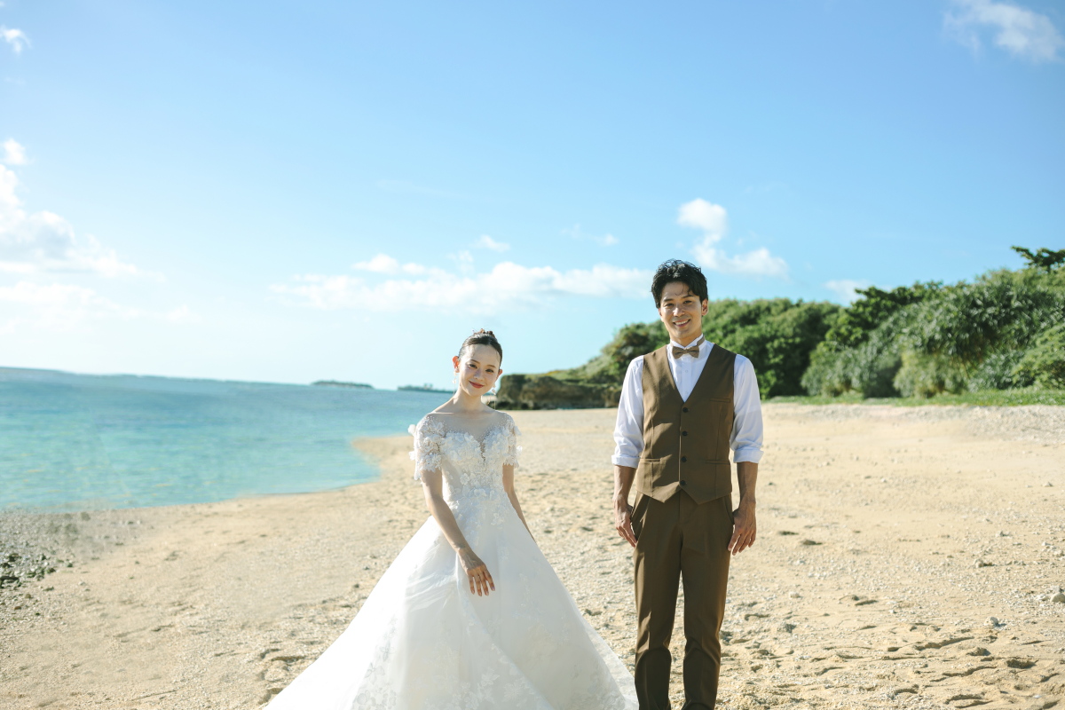 ウエディングビーチフォト