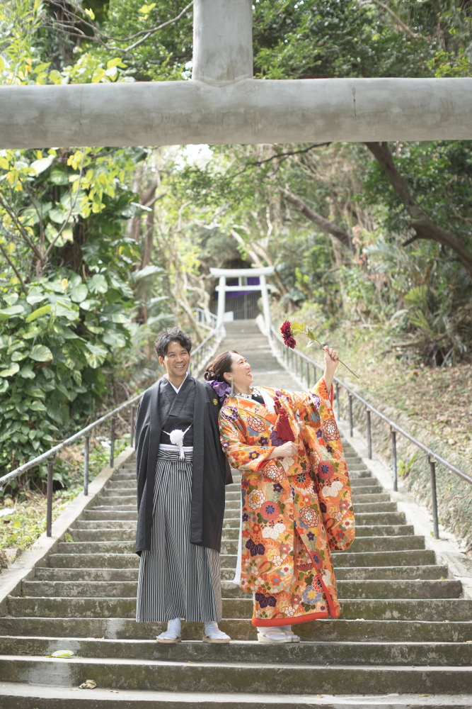 浜比嘉島和装フォト
